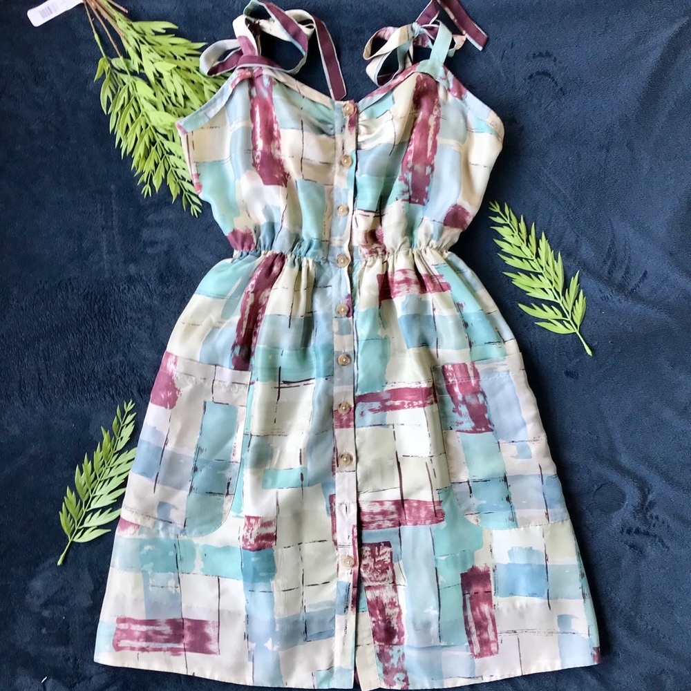 ANTHROPOLOGIE Silk Dress